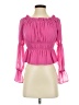 Assorted Brands 100% Polyester Pink 3/4 Sleeve Blouse Size S - photo 1