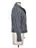 Banana Republic Checkered-gingham Blue Blazer Size 2 - photo 4