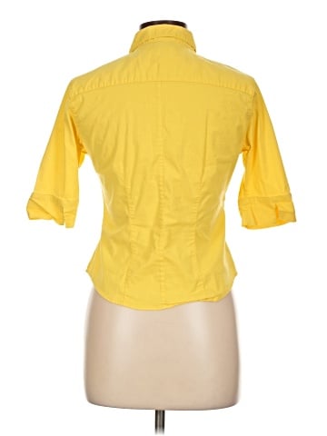 Express 3/4 Sleeve Button-Down Shirt (view 2)