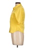 Express Yellow 3/4 Sleeve Button-Down Shirt Size 11 - 12 - photo 5