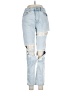 Adika 100% Cotton Color Block Blue Jeans Size M - photo 1