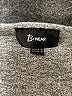 B.wear Gray Long Sleeve Top Size S - photo 7