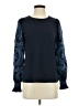 Chico's Blue Long Sleeve Top Size Sm (0) - photo 1