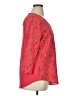 Bobeau Red 3/4 Sleeve Blouse Size XL - photo 4