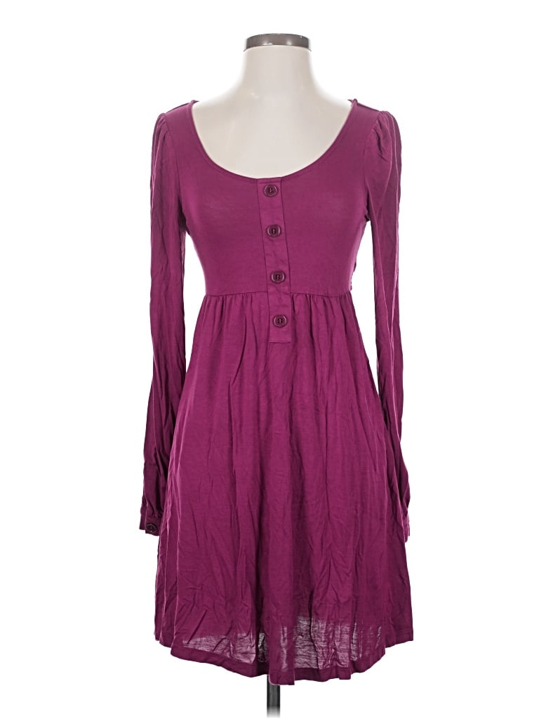 Pre-owned Modcloth Casual Dress In Purple