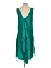 Ann Taylor 100% Polyester Teal Cocktail Dress Size 4 - photo 2