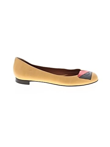 Fendi Leather Monster Ballet Flats (view 1)