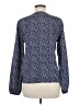 Shein 100% Polyester Blue Long Sleeve Blouse Size 6 - photo 2