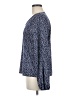 Shein 100% Polyester Blue Long Sleeve Blouse Size 6 - photo 5