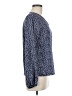 Shein 100% Polyester Blue Long Sleeve Blouse Size 6 - photo 4