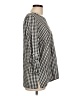 Daniel Rainn 100% Rayon Houndstooth Black 3/4 Sleeve Blouse Size L - photo 4