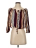 Rewind Brown 3/4 Sleeve Blouse Size S - photo 1