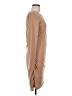 BTFBM Solid Tan Casual Dress Size M - photo 4