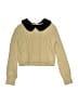 Happily Grey Yellow Tan Pullover Sweater Size 5 - 6 - photo 1