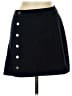 Express Solid Black Casual Skirt Size 4 - photo 1