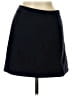 Express Solid Black Casual Skirt Size 4 - photo 2