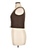 Romwe Brown Sleeveless Blouse Size XL - photo 5