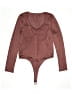 Green Envelope 100% Spandex Pink Burgundy Bodysuit Size M - photo 2