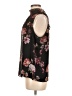 Vince Camuto 100% Polyester Floral Black Sleeveless Blouse Size M - photo 5
