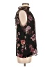 Vince Camuto 100% Polyester Floral Black Sleeveless Blouse Size M - photo 4