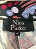 Nina Parker Print Blue Casual Pants Size 0X - photo 6