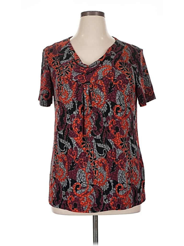 Pre-owned White Stag Short Sleeve T-shirt In Red