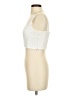 Intermix Ivory Sleeveless Top Size 00 - photo 5