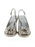 Stuart Weitzman Checkered-gingham Gray Tan Wedges Size 9 - photo 2