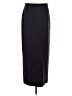 Albert Nipon Solid Black Purple Formal Skirt Size P (petite) - photo 1