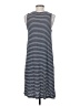 Gap Stripes Gray Casual Dress Size S - photo 2