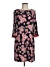 R&K Paisley Black Casual Dress Size 6 - photo 1