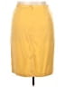 Metrostyle 100% Polyester Solid Yellow Formal Skirt Size 18 (tall) - photo 2