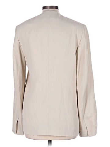 Totême Collarless Suit Blazer (view 2)