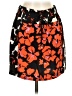 A.L.C. 100% Silk Print Orange Silk Skirt Size 0 - photo 1
