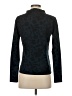 Ann Taylor Black Teal Long Sleeve Blouse Size S - photo 2