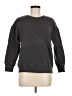 Sundry 100% Cotton Hearts Blue Gray Sweatshirt Size Med (2) - photo 1