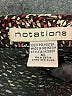 Notations 100% Polyester Animal Print Brown Casual Skirt Size XL - photo 4