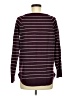 Pink Clover Stripes Burgundy Pullover Sweater Size M - photo 2