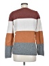 Pinque Color Block Brown Pullover Sweater Size M - photo 2