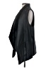 ISAAC 100% Polyester Black Tuxedo Vest Size M - photo 5