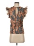 Marie Oliver Brown Tan Sleeveless Blouse Size S - photo 1