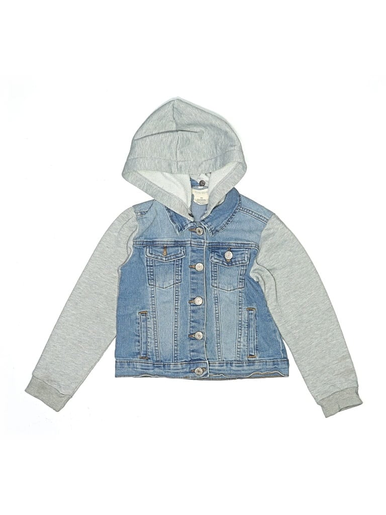 Pre-owned Assorted Brands Kids' Denim Jacket In Blue