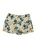 Mixxo 100% Polyester Print Green Shorts Size 26 waist - photo 1