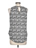 Old Navy 100% Rayon Silver Sleeveless Blouse Size L - photo 2