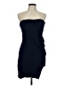 BCBGMAXAZRIA 100% Rayon Solid Blue Cocktail Dress Size M - photo 1