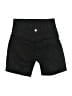 Lululemon Athletica Animal Print Black Athletic Shorts Size 2 - photo 2