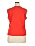 Impressions 100% Polyester Orange Sleeveless Top Size XL - photo 2