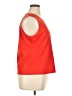 Impressions 100% Polyester Orange Sleeveless Top Size XL - photo 4