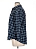 Old Navy 100% Cotton Plaid Blue 3/4 Sleeve Button-Down Shirt Size XL - photo 5