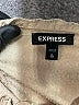 Express 100% Polyester Tan Short Sleeve Blouse Size XS - photo 7
